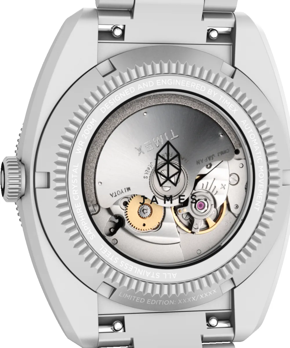 The James Brand x Timex Automatic GMT 41mm Watch Gift Set sold by Timex product image thumbnail 4