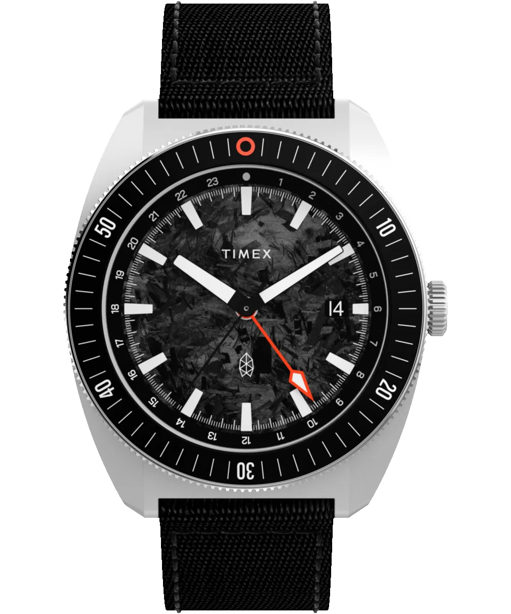 The James Brand x Timex Automatic GMT 41mm Watch Gift Set sold by Timex product image thumbnail 2