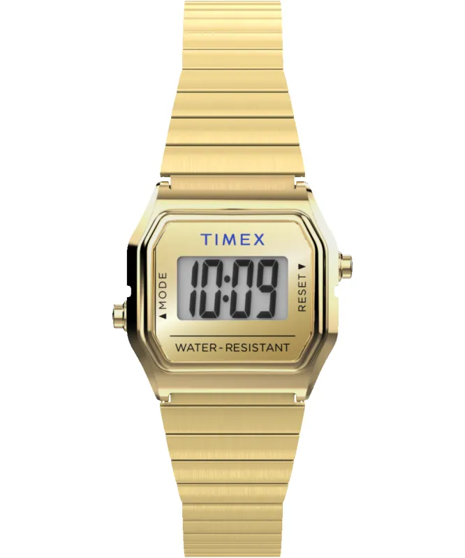 Teeny Tiny Timex Endorsed by Dimepiece 20mm Stainless Steel Expansion Band Watch with Perfect Fit sold by Timex