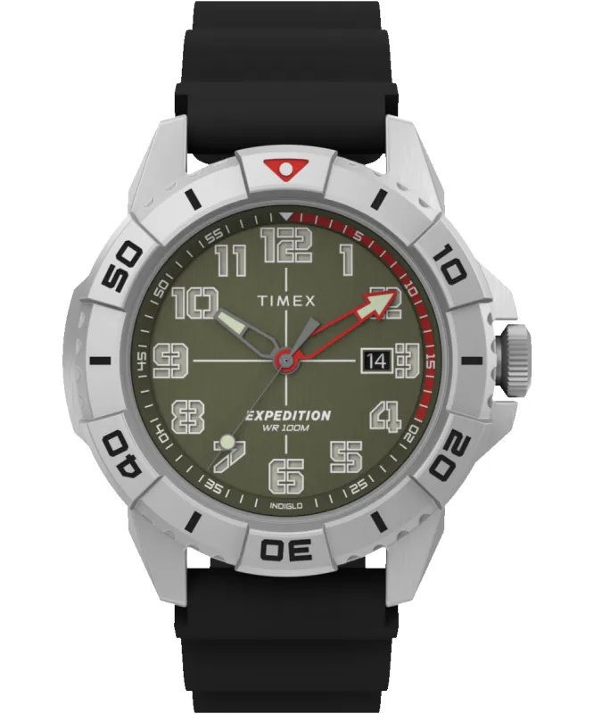 Expedition Ridge IP 41mm Silicone Strap Watch sold by Timex