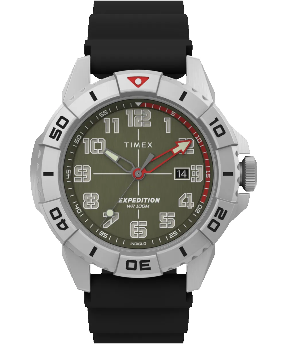 Expedition Ridge IP 41mm Silicone Strap Watch sold by Timex