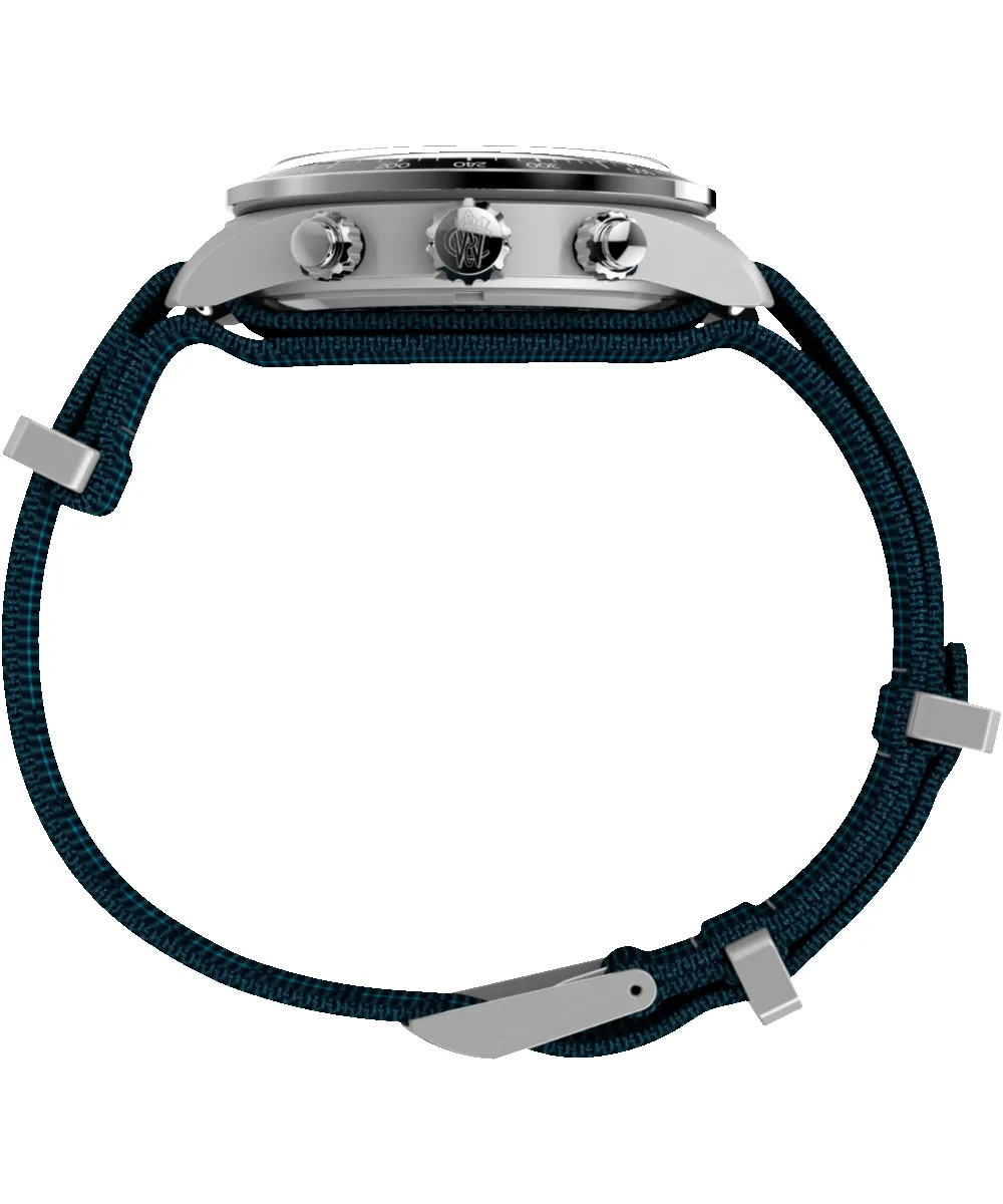 Waterbury Heritage Chronograph 39mm Fabric Strap Watch sold by Timex product image thumbnail 2