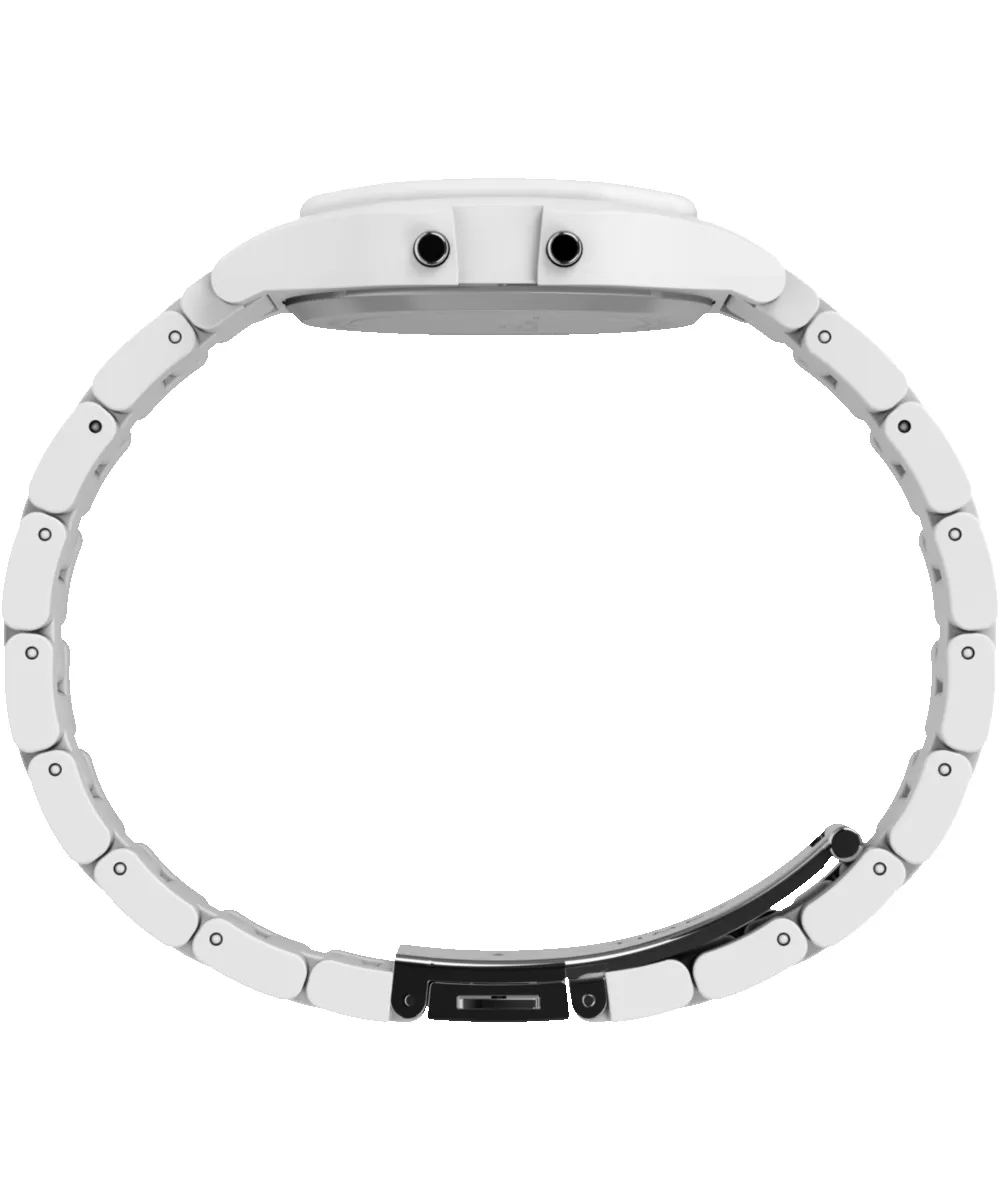 Timex 80 36mm Glossy White Resin Bracelet Watch sold by Timex product image thumbnail 2