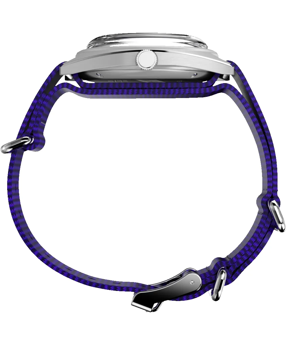 Timex x Worn & Wound Whirlpool 37mm Fabric Strap Watch sold by Timex product image thumbnail 5