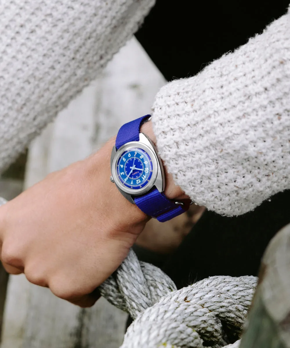 Timex x Worn & Wound Whirlpool 37mm Fabric Strap Watch sold by Timex product image thumbnail 3