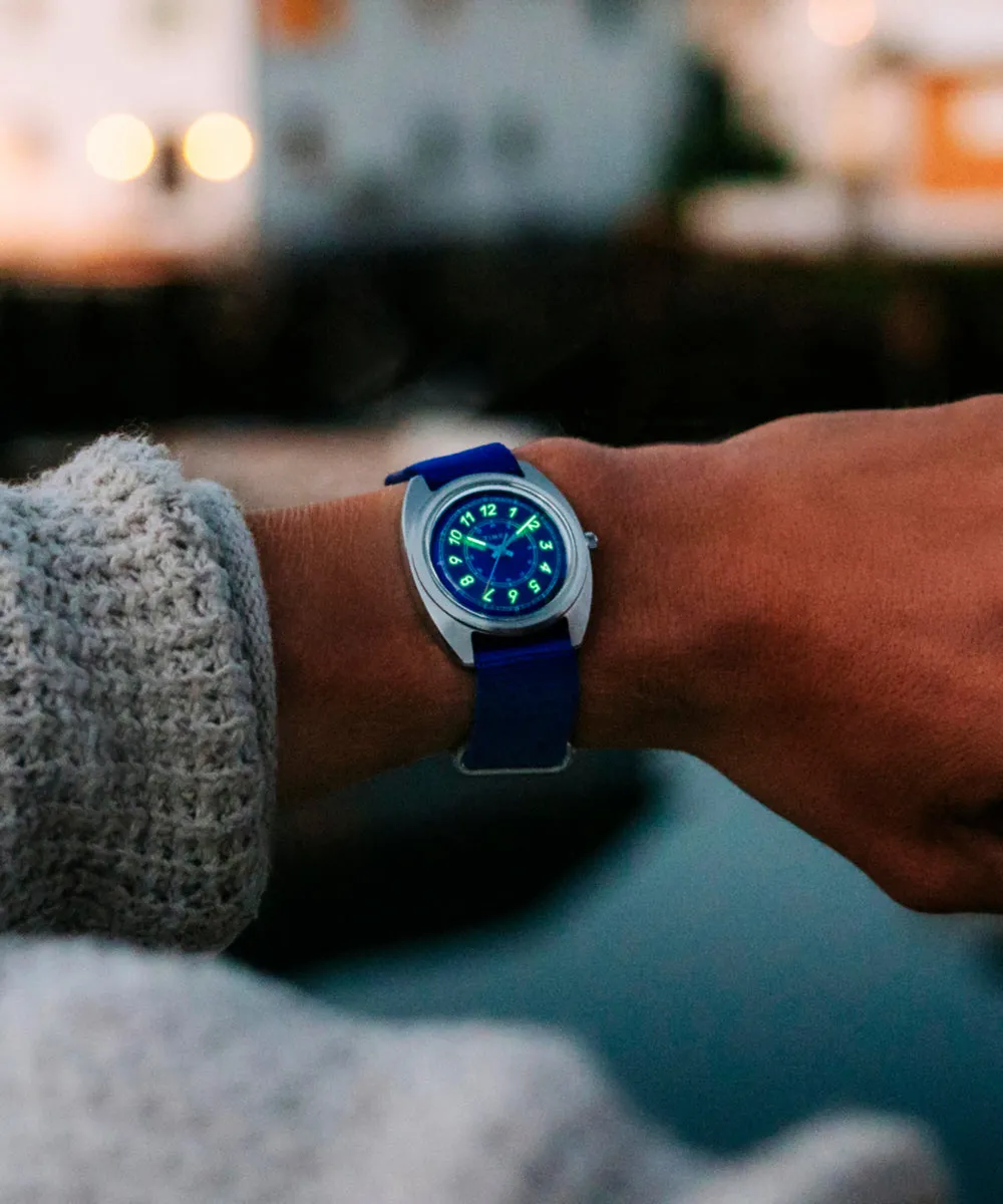 Timex x Worn & Wound Whirlpool 37mm Fabric Strap Watch sold by Timex product image thumbnail 4