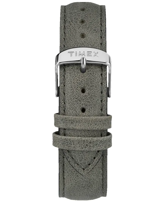 20mm Quick Release Leather Strap sold by Timex