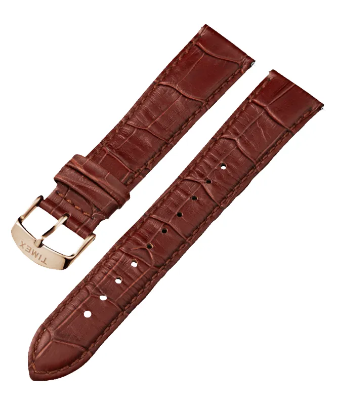 20mm Quick Release Leather Strap sold by Timex