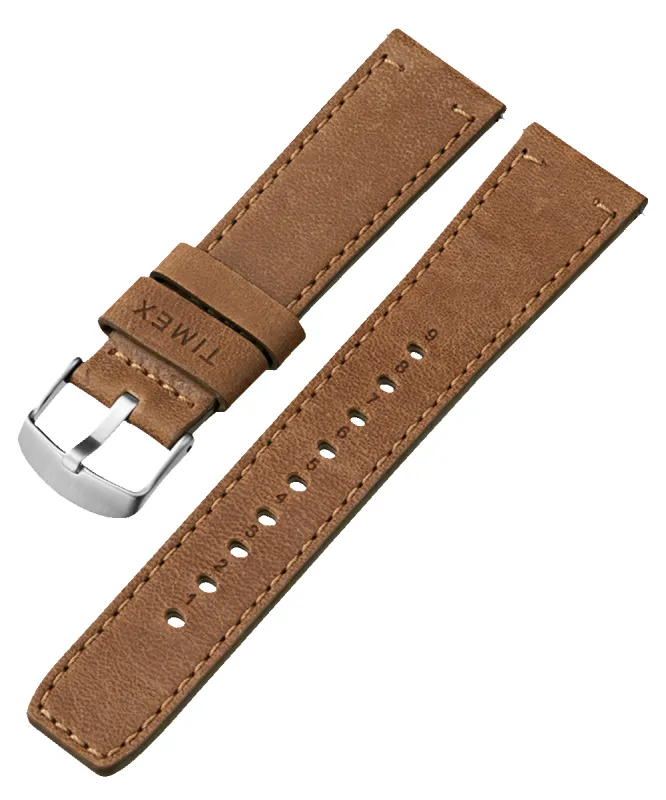 22mm Quick Release Leather Strap sold by Timex