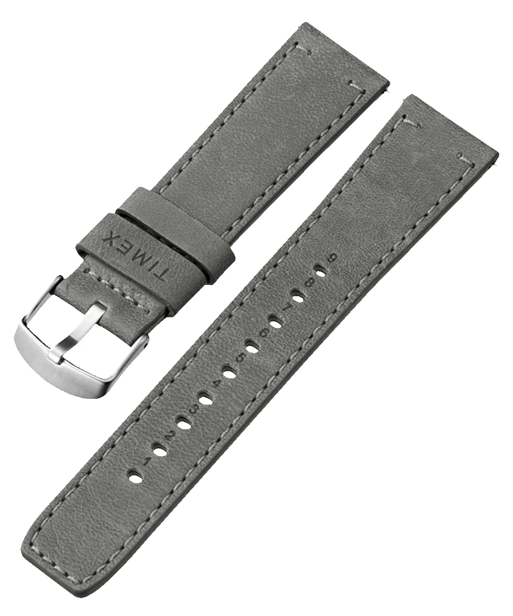 22mm Quick Release Leather Strap sold by Timex