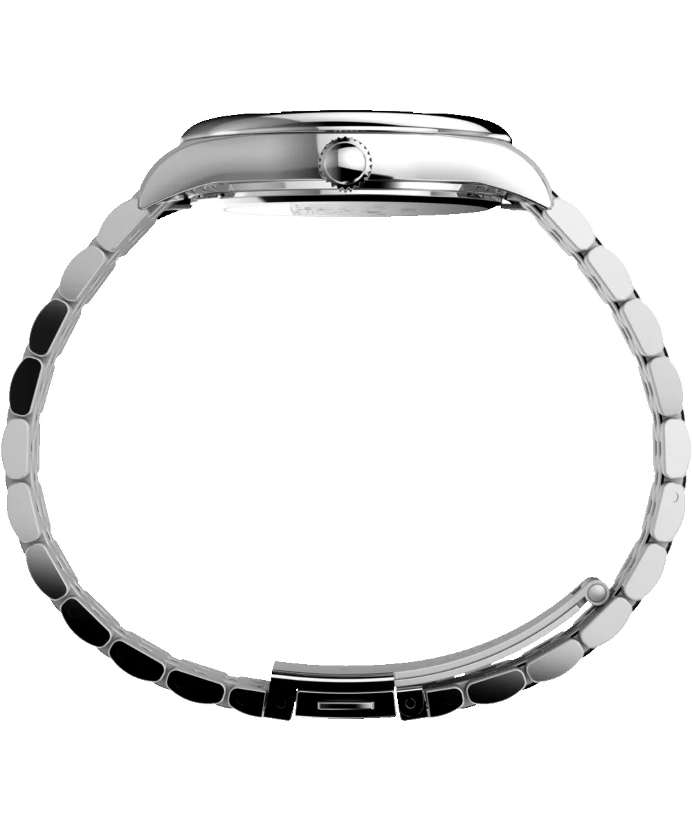 Peanuts® x Timex Legacy Snoopy with Flower Dial 36mm Stainless Steel Bracelet Watch sold by Timex product image thumbnail 3