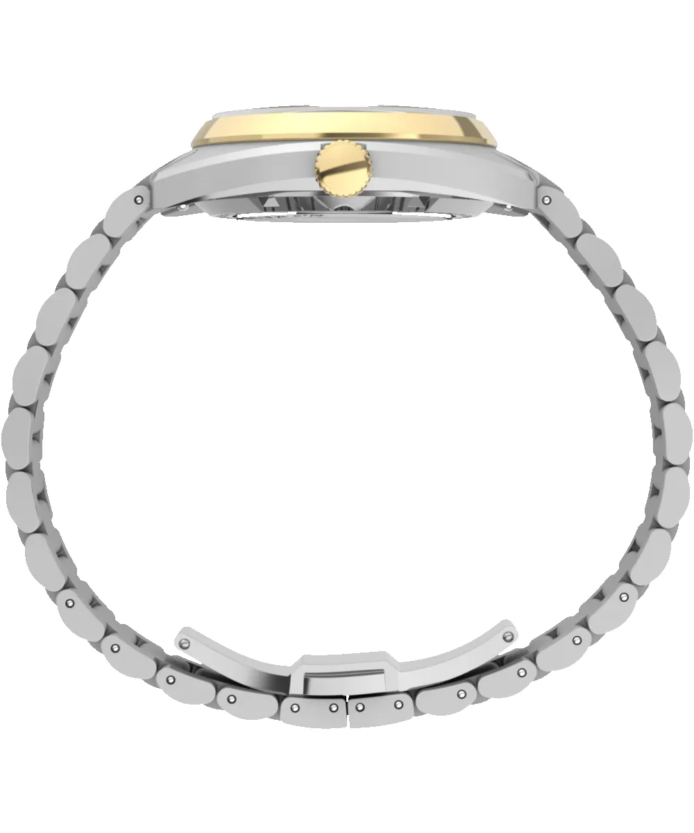 Marlin® Draper Automatic 37mm Stainless Steel Bracelet Watch sold by Timex product image thumbnail 3