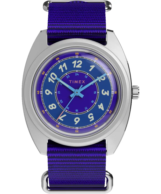 Worn & Wound x Timex Whirlpool 37mm Fabric Strap Watch sold by Timex