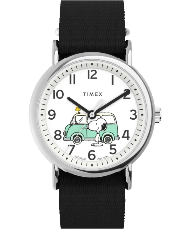 Peanuts® x Timex Van 38mm Fabric Strap Watch sold by Timex