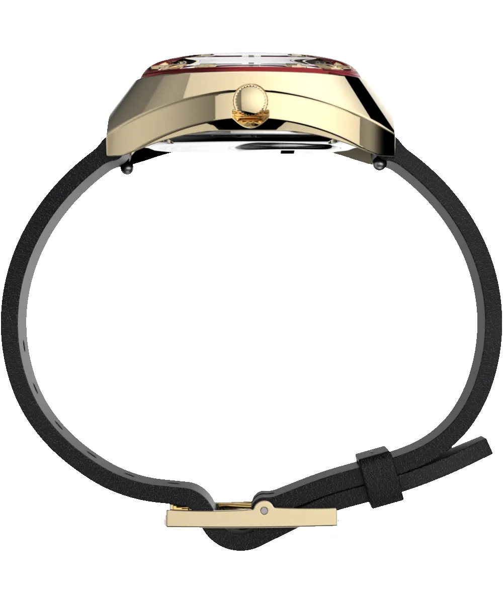 Q Timex 1972 Reissue 39mm Leather Strap Watch sold by Timex product image thumbnail 2