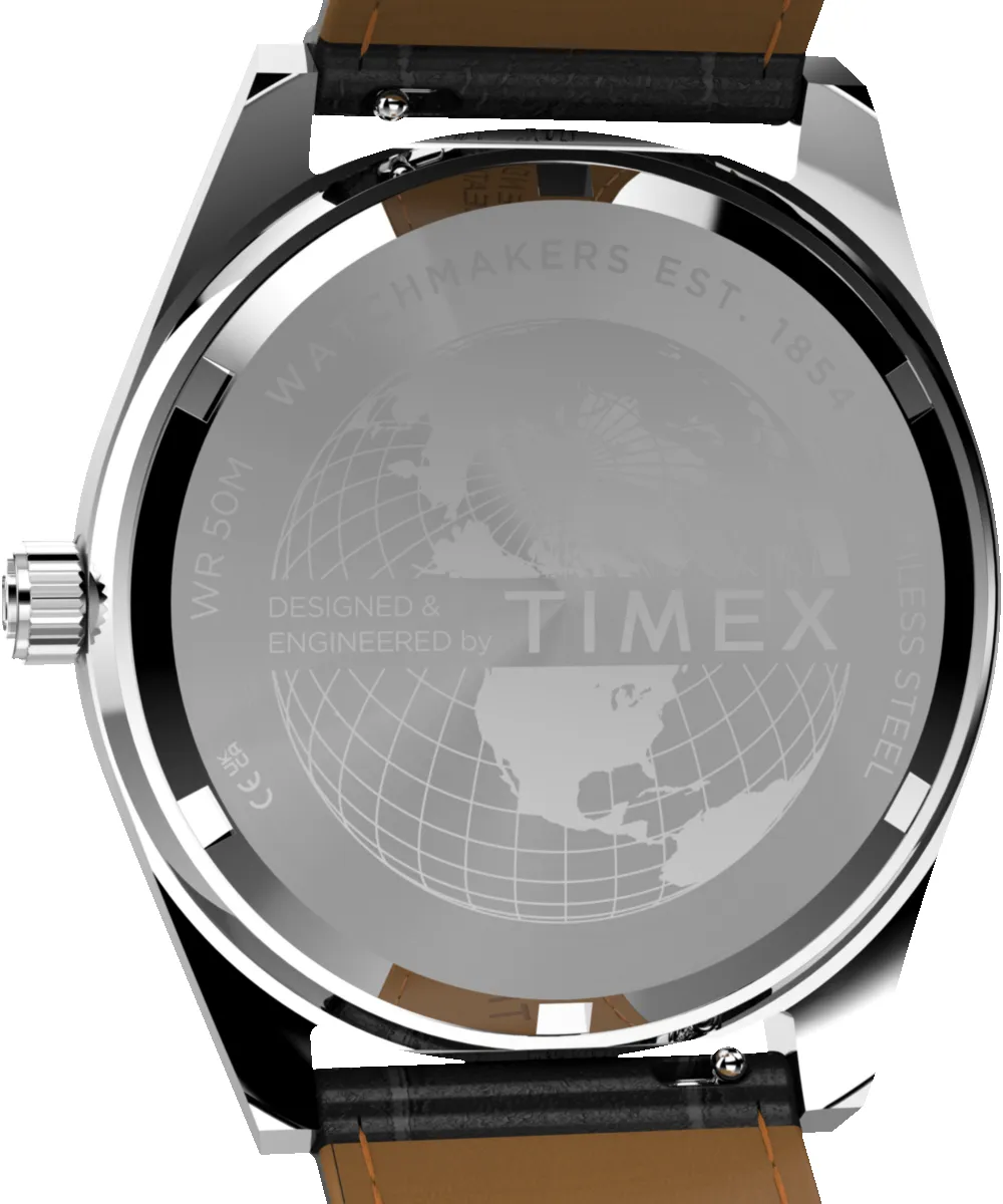 Q Timex Red Vega 1978 Reissue 38mm Leather Strap Watch sold by Timex product image thumbnail 4