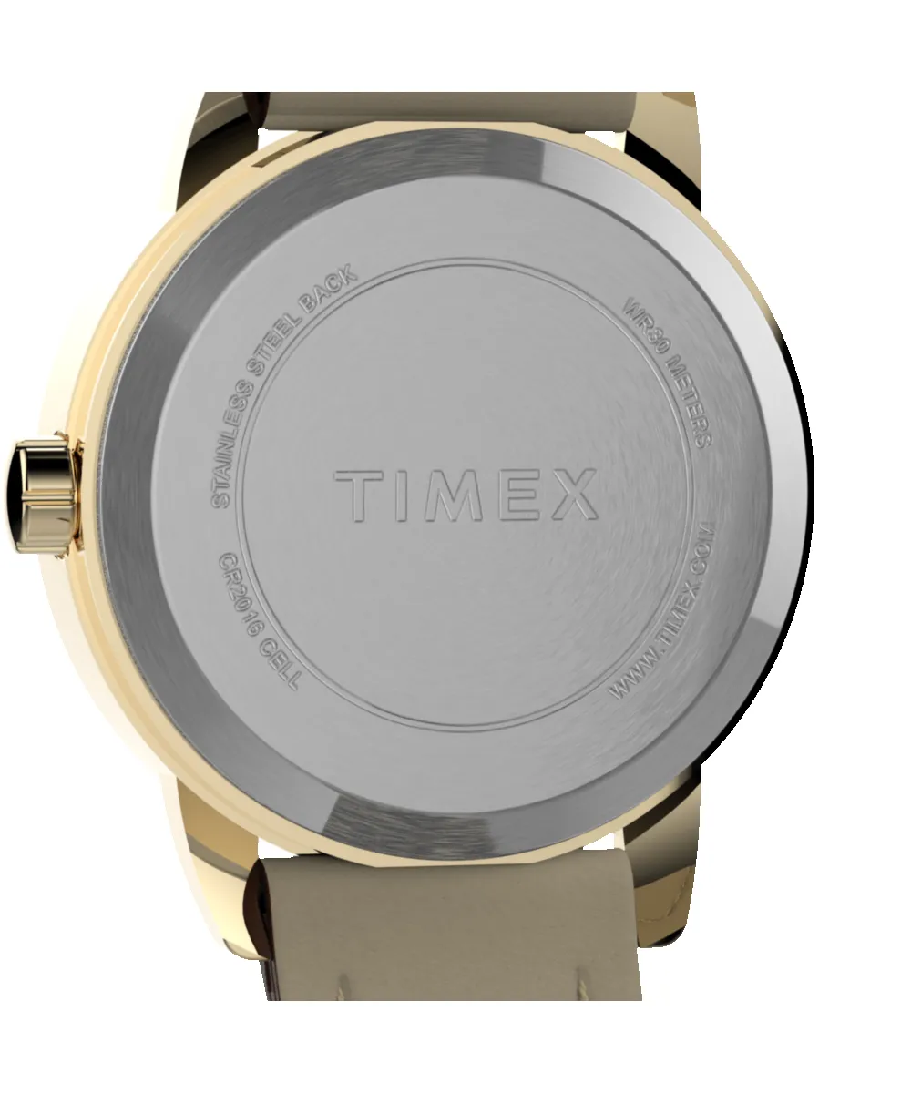 Easy Reader® 25mm Leather Strap Watch sold by Timex product image thumbnail 4