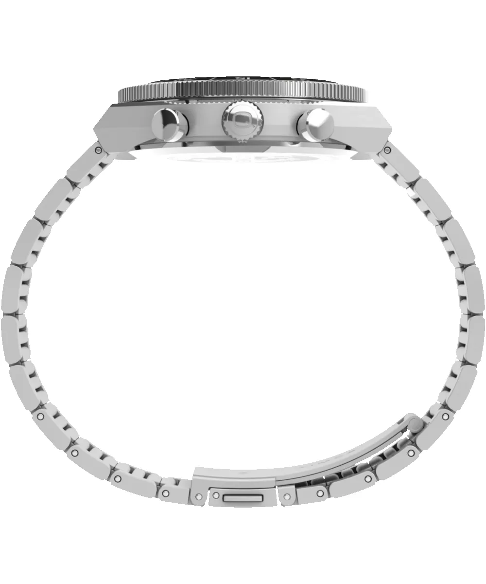 Q Timex Continental Chronograph 40mm Stainless Steel Bracelet Watch sold by Timex product image thumbnail 2