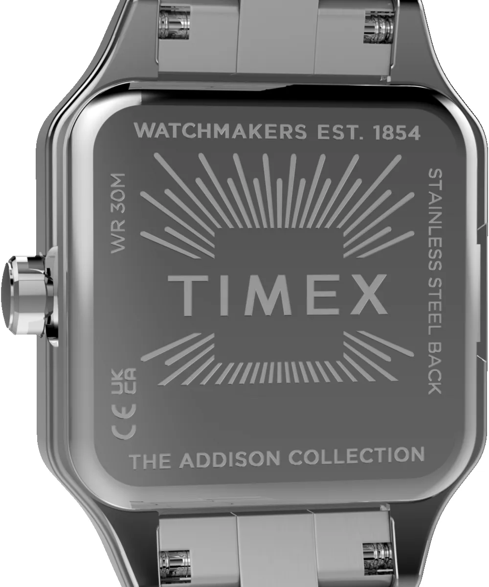 Addison 23mm Stainless Steel Bracelet Watch sold by Timex product image thumbnail 4