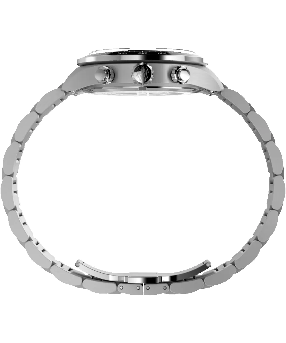 Waterbury Heritage Chronograph 39mm Stainless Steel Bracelet Watch sold by Timex product image thumbnail 3