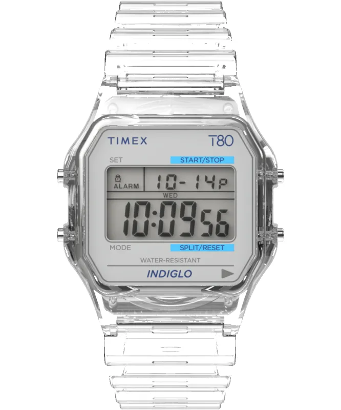 Timex T80 34mm Resin Watch Strap sold by Timex