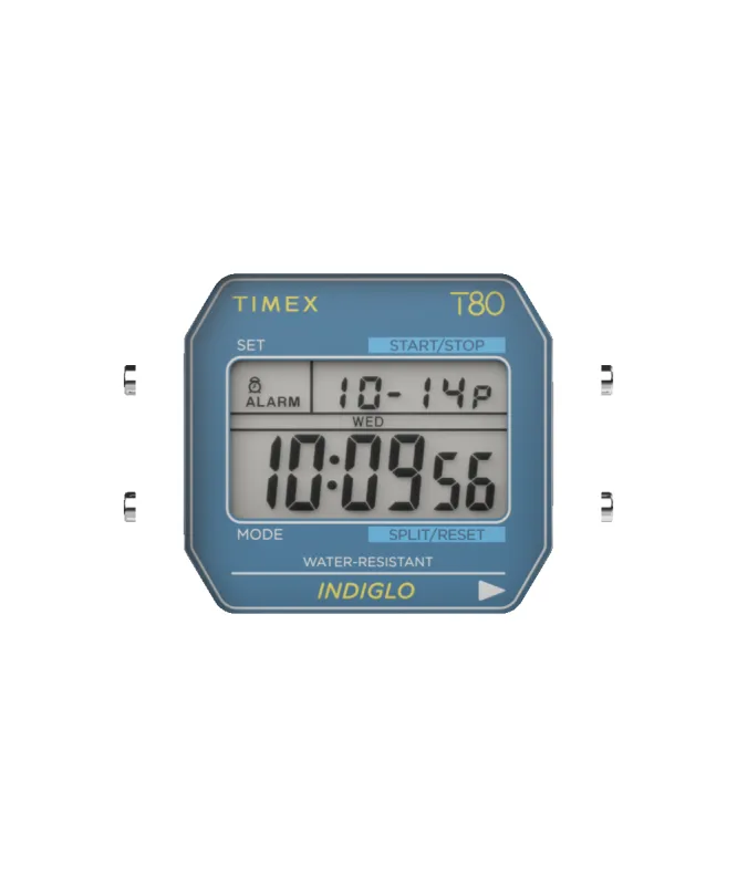 Timex T80 34mm Resin Watch Strap sold by Timex