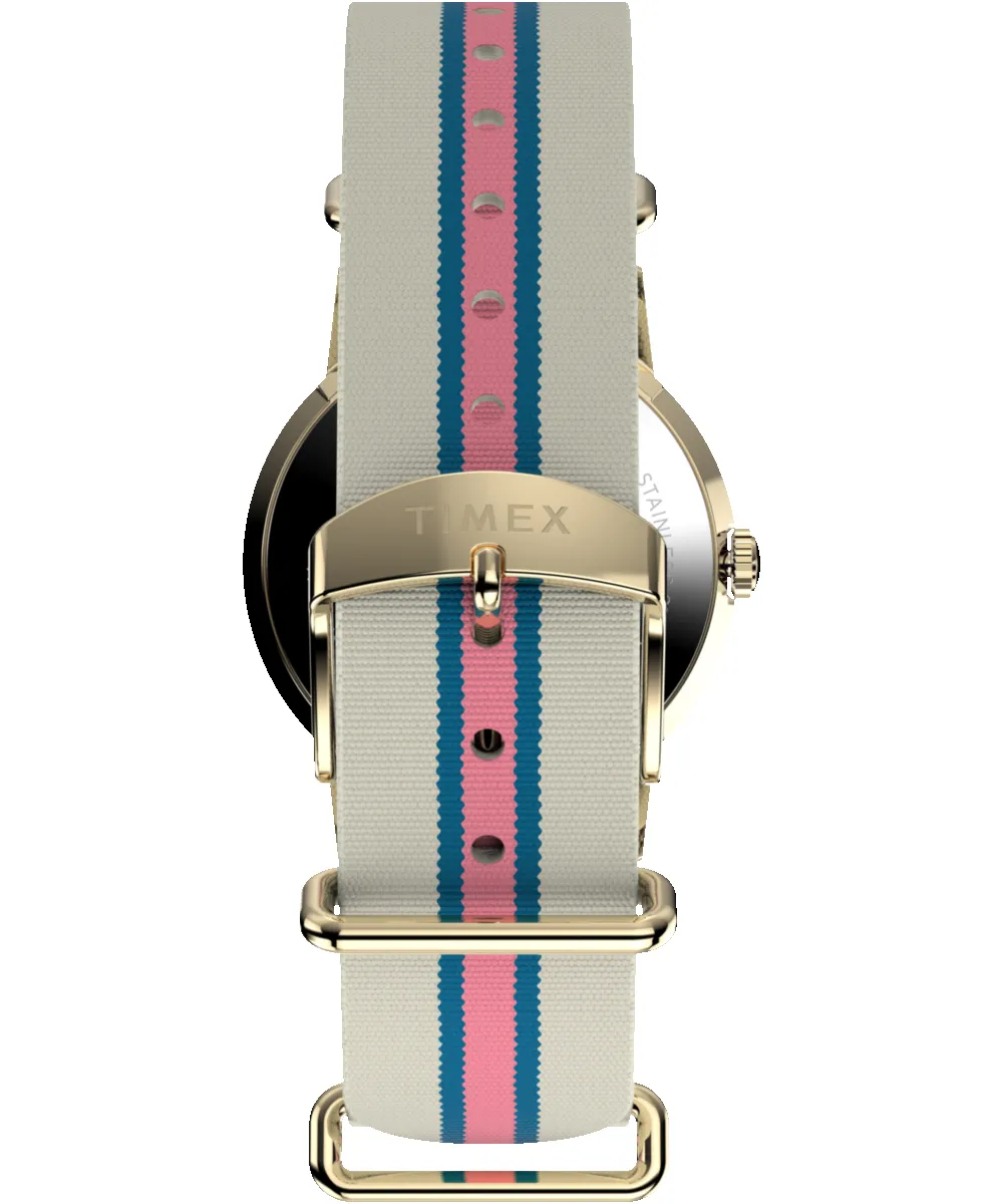 Marlin® 34mm Fabric Strap Watch sold by Timex product image thumbnail 5