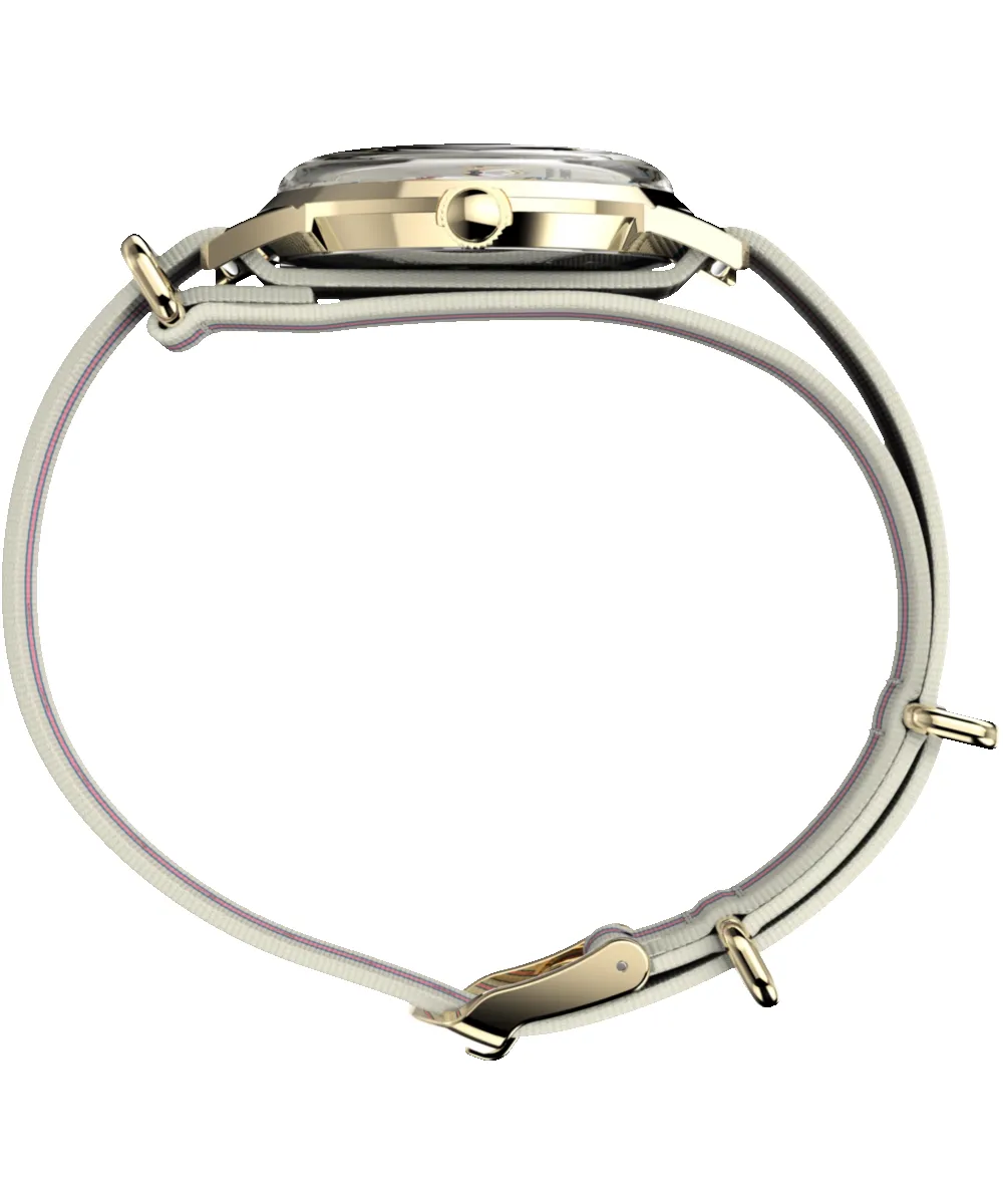 Marlin® 34mm Fabric Strap Watch sold by Timex product image thumbnail 4