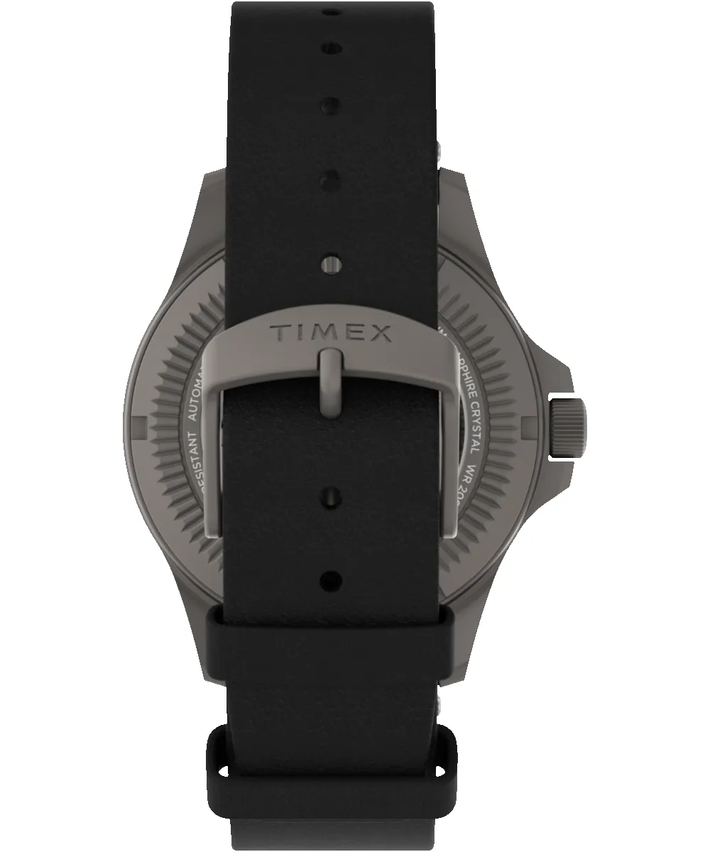 Expedition® Field Post Titanium Automatic 41mm Eco-Friendly Leather Strap Watch sold by Timex product image thumbnail 3