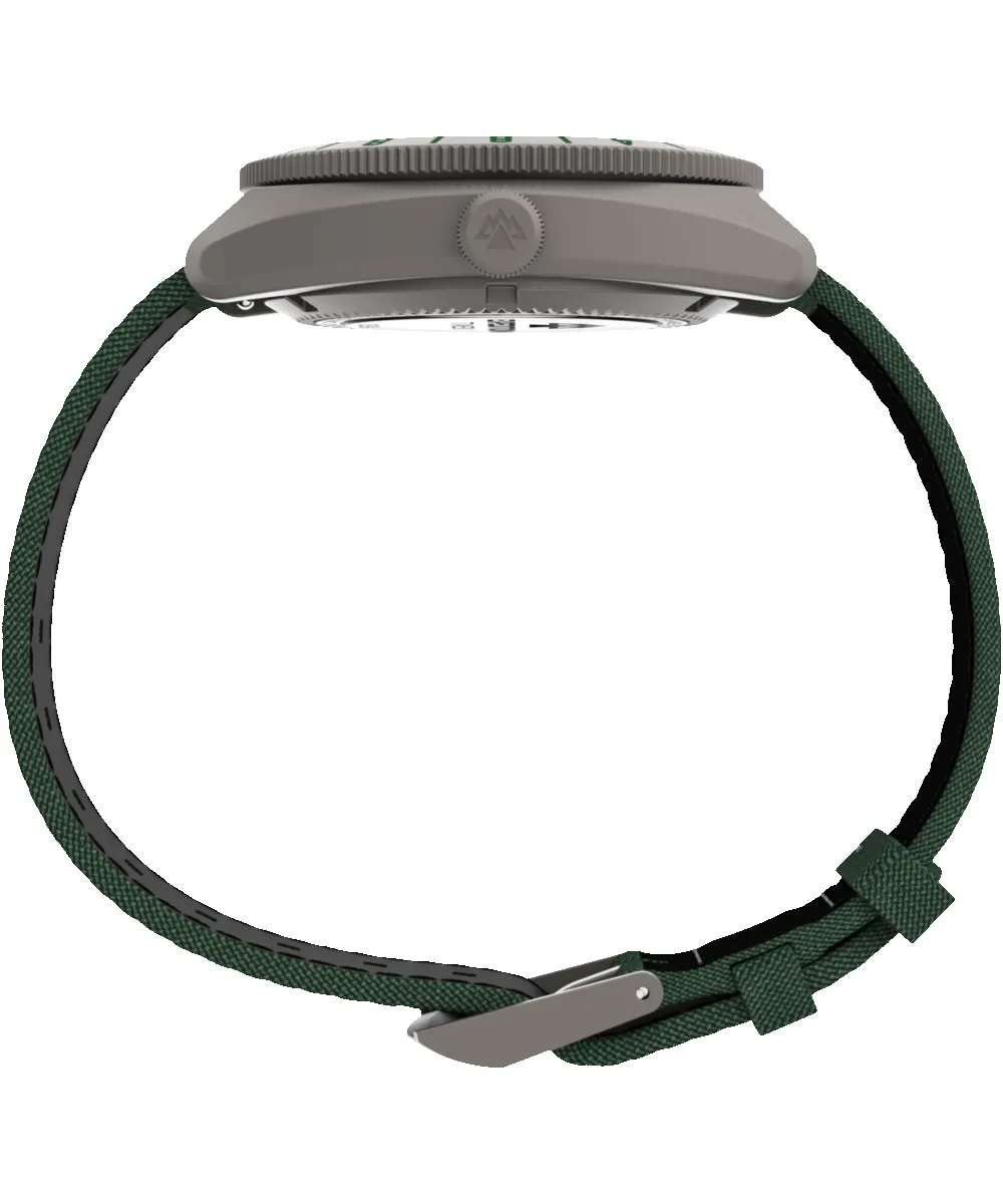 Expedition® Pioneer Titanium Automatic GMT 41mm Fabric Strap Watch sold by Timex product image thumbnail 3