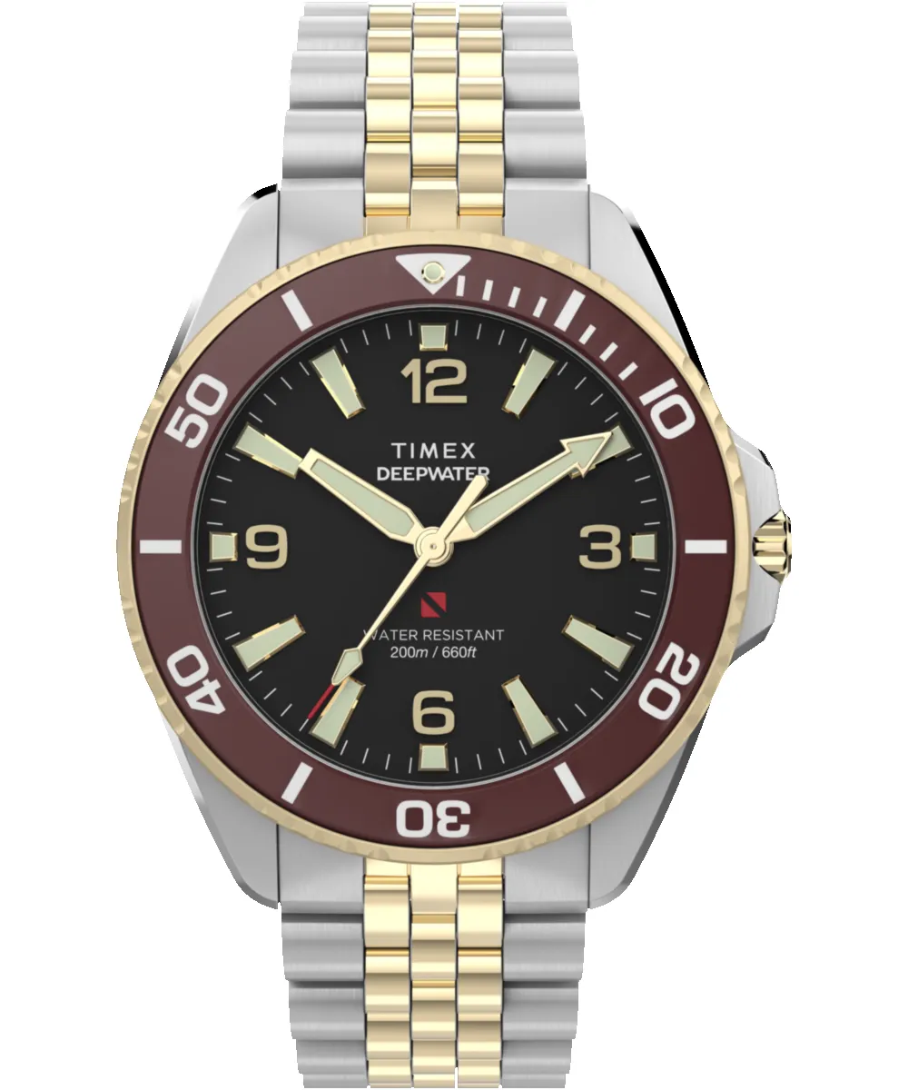 Deepwater Arctic 40.5mm Stainless Steel Bracelet Watch sold by Timex