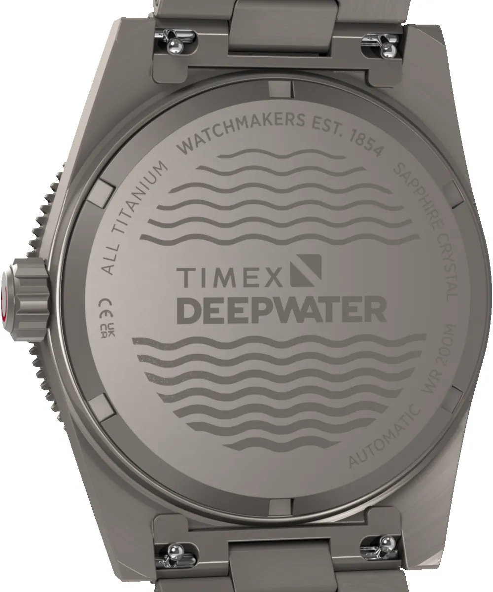 Deepwater Reef 200 41mm Titanium Automatic Bracelet Watch sold by Timex product image thumbnail 5