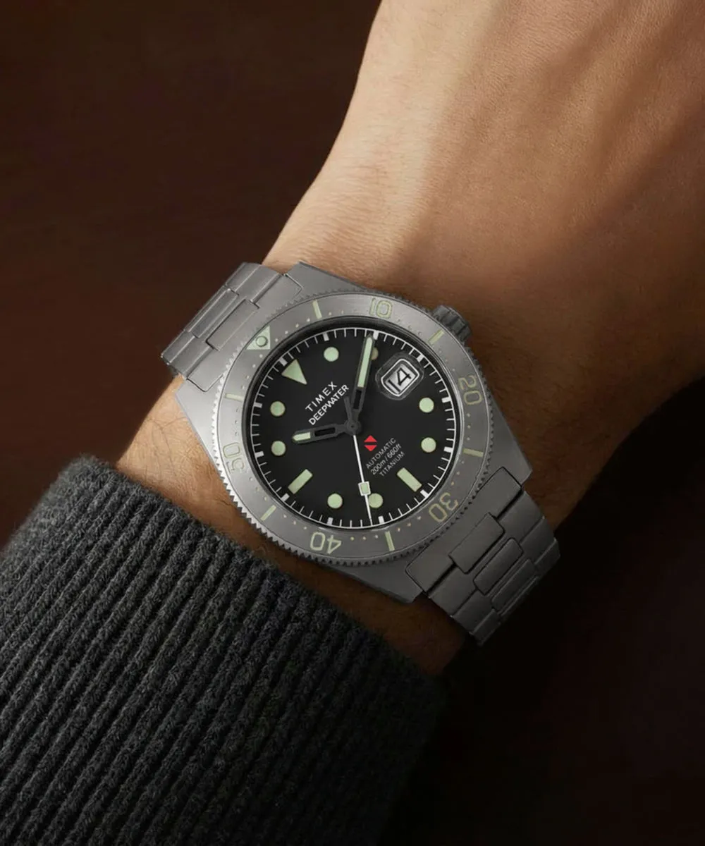 Deepwater Reef 200 41mm Titanium Automatic Bracelet Watch sold by Timex product image thumbnail 2