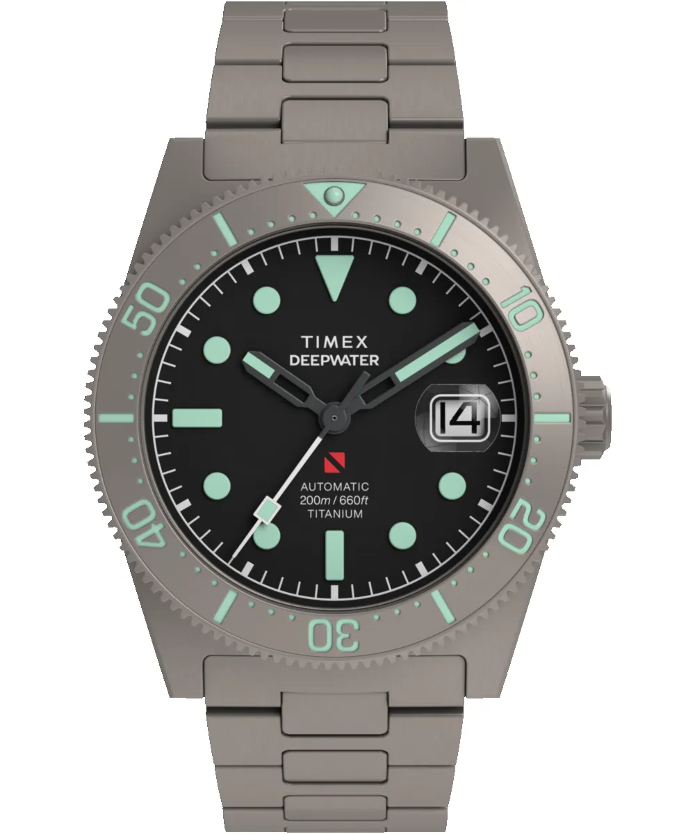 Deepwater Reef 200 41mm Titanium Automatic Bracelet Watch sold by Timex