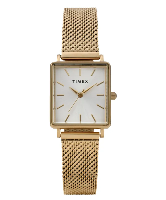 Transcend 22mm Stainless Steel Bracelet Watch made by Timex