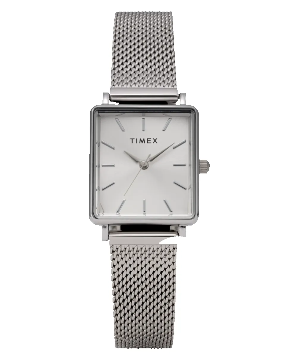 Transcend 22mm Stainless Steel Bracelet Watch sold by Timex