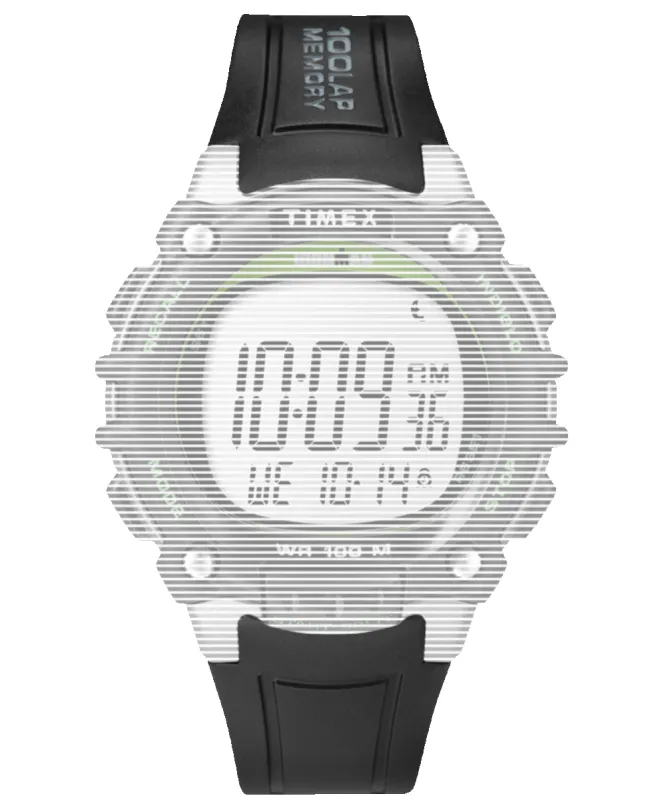 Replacement 18mm Resin Strap Watch for Ironman® 100 Lap Modular made by Timex