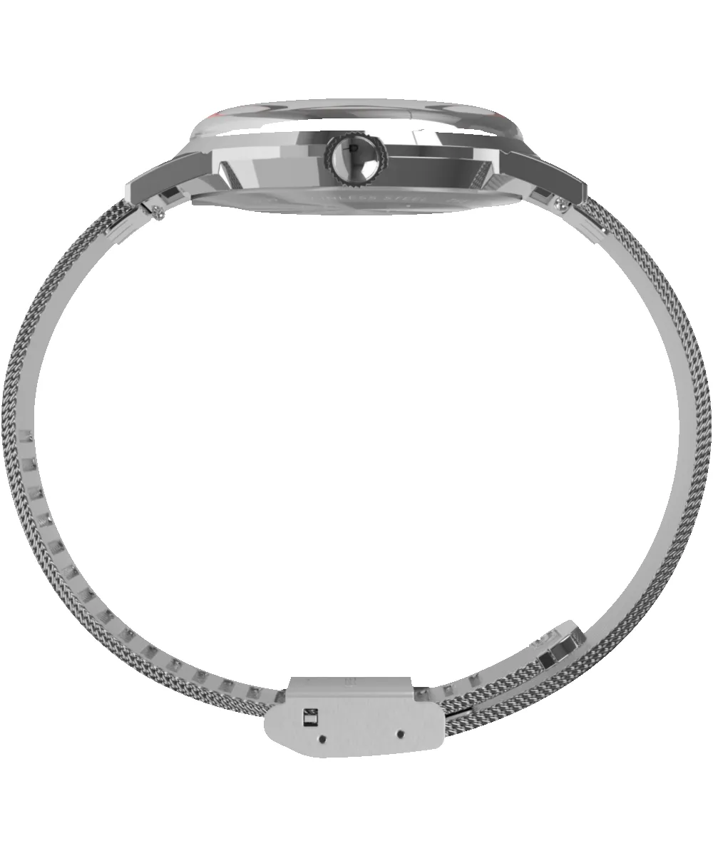 Todd Snyder x Timex Marlin® Mesh 34mm Stainless Steel Bracelet Watch sold by Timex product image thumbnail 2
