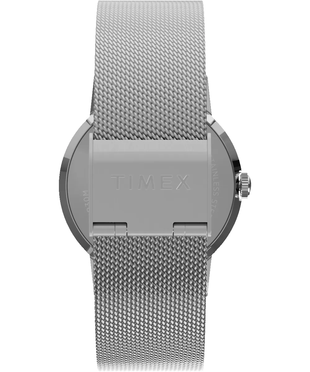 Todd Snyder x Timex Marlin® Mesh 34mm Stainless Steel Bracelet Watch sold by Timex product image thumbnail 3