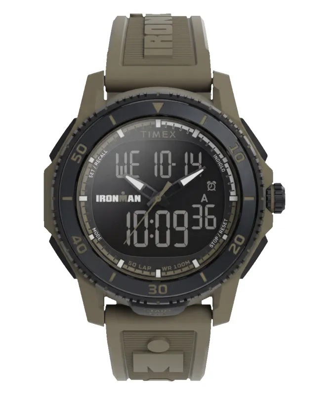 TIMEX® IRONMAN® Adrenaline 46.5mm Resin Strap Watch made by Timex