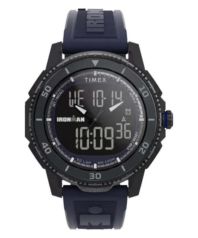 TIMEX® IRONMAN® Adrenaline 46.5mm Resin Strap Watch made by Timex