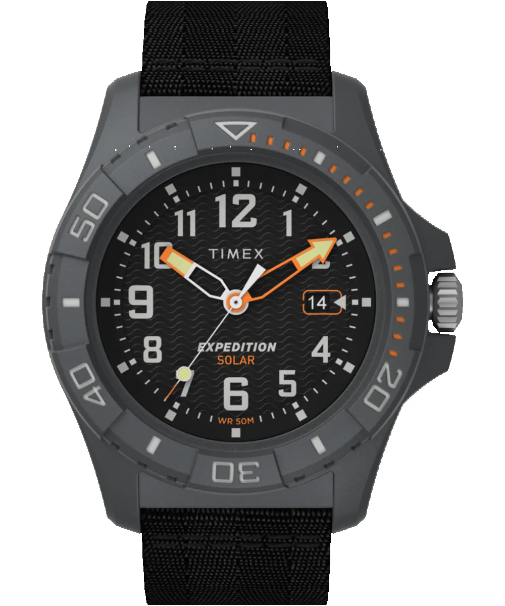 Expedition North® Freedive Ocean 46mm Recycled Fabric Strap Watch sold by Timex