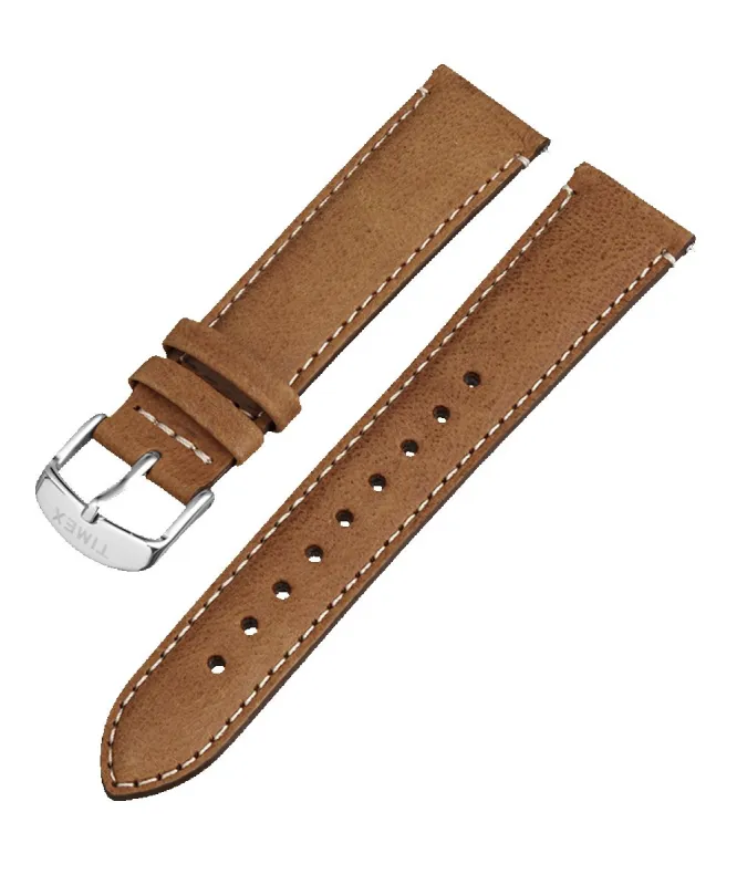 20mm Quick Release Leather Strap sold by Timex