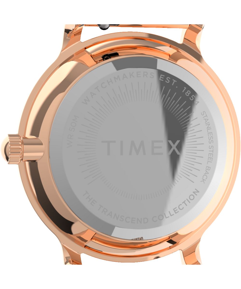 Transcend™ 31mm Stainless Steel Mesh Band Watch sold by Timex product image thumbnail 4