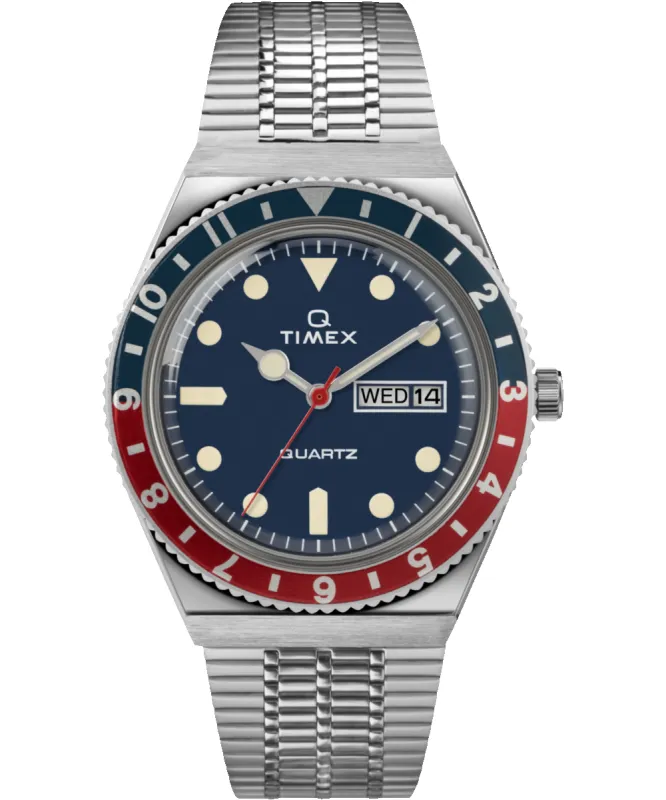 Q Timex Reissue 38mm Stainless Steel Bracelet Watch sold by Timex