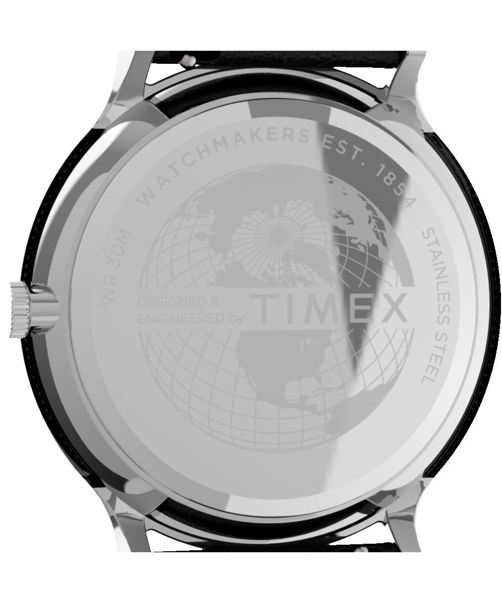 Norway 40mm Leather Strap Watch sold by Timex product image thumbnail 4