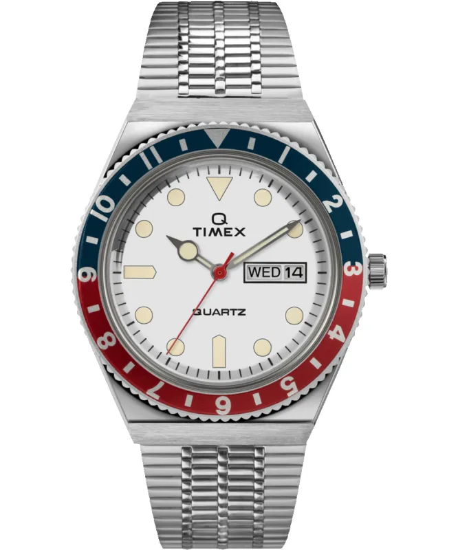 Q Timex Reissue 38mm Stainless Steel Bracelet Watch sold by Timex