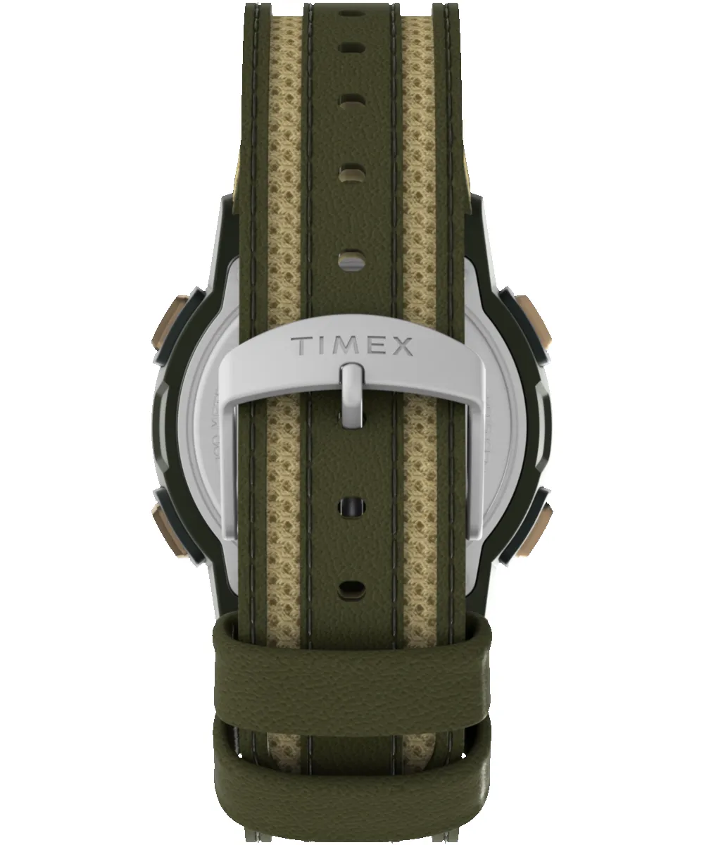 Expedition CAT5 40mm Leather and Fabric Strap Watch sold by Timex product image thumbnail 3
