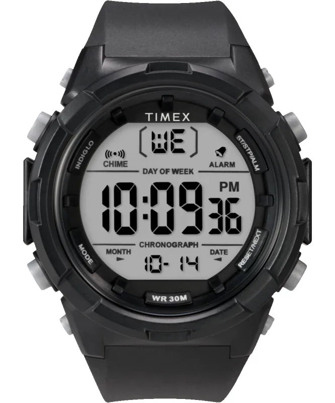 Timex Digital 50mm Resin Strap Watch sold by Timex