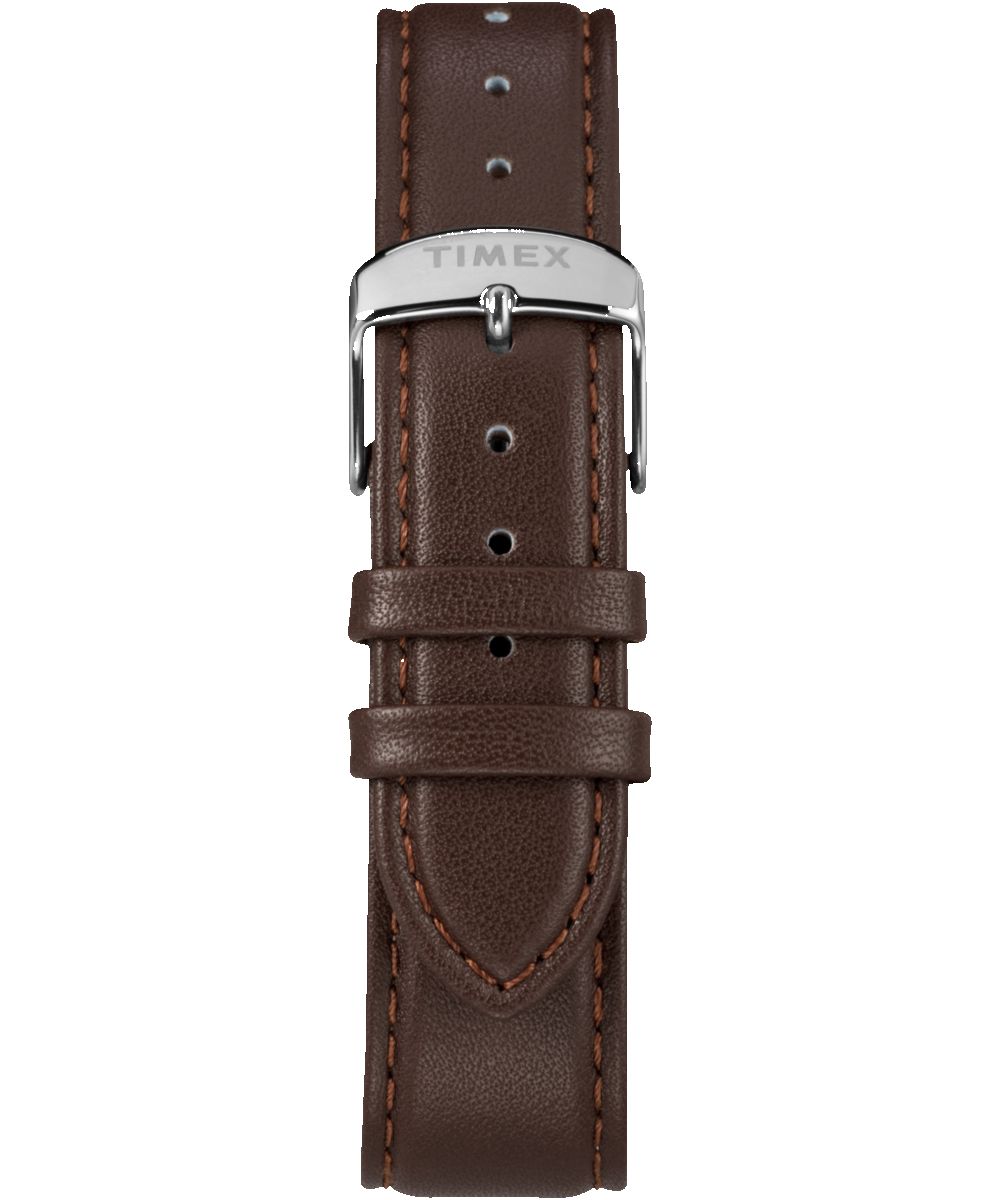 Fairfield Chronograph 41mm Leather Strap Watch sold by Timex product image thumbnail 2